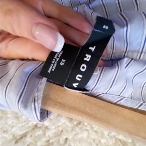 xs striped blue top - Picture 2 of 5